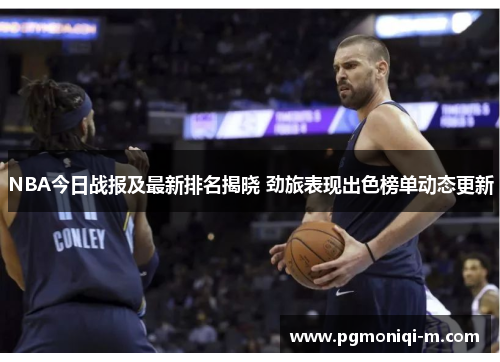 NBA今日战报及最新排名揭晓 劲旅表现出色榜单动态更新