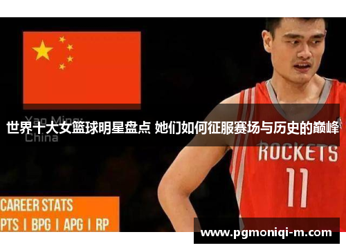 世界十大女篮球明星盘点 她们如何征服赛场与历史的巅峰