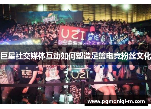 巨星社交媒体互动如何塑造足篮电竞粉丝文化